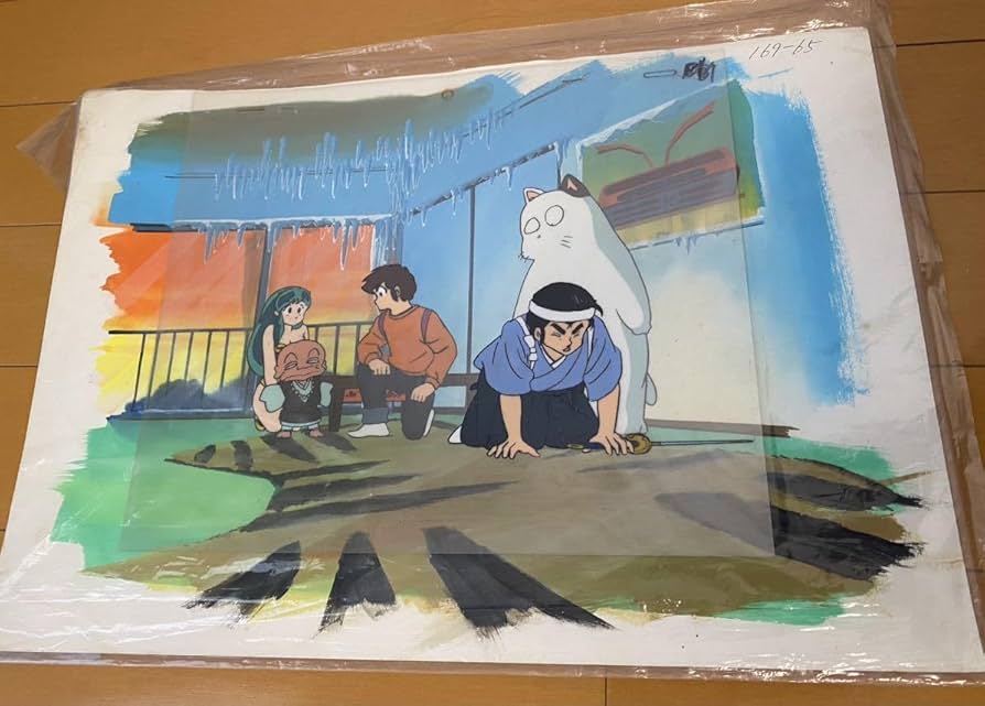 セル画セット　映画11ぴきの猫　背景付きセル画 Yahoo!オークション - 1WB7 当時物 古い キャッツアイ セル画